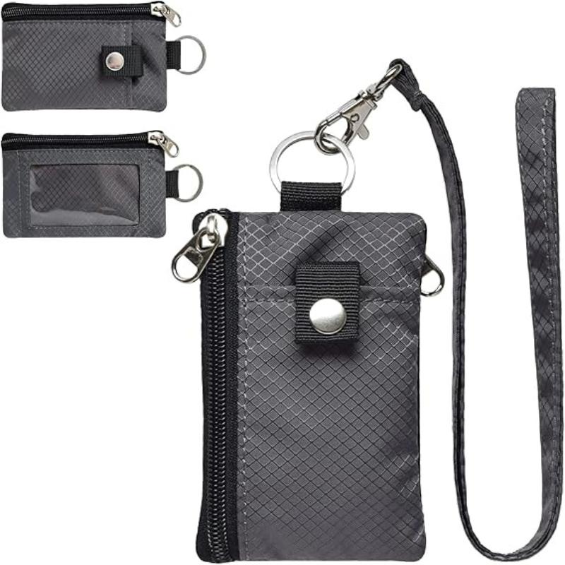 Travel Wallet Slim - Kimlik Pencereli Rozetlik Küçük Cüzdan Su