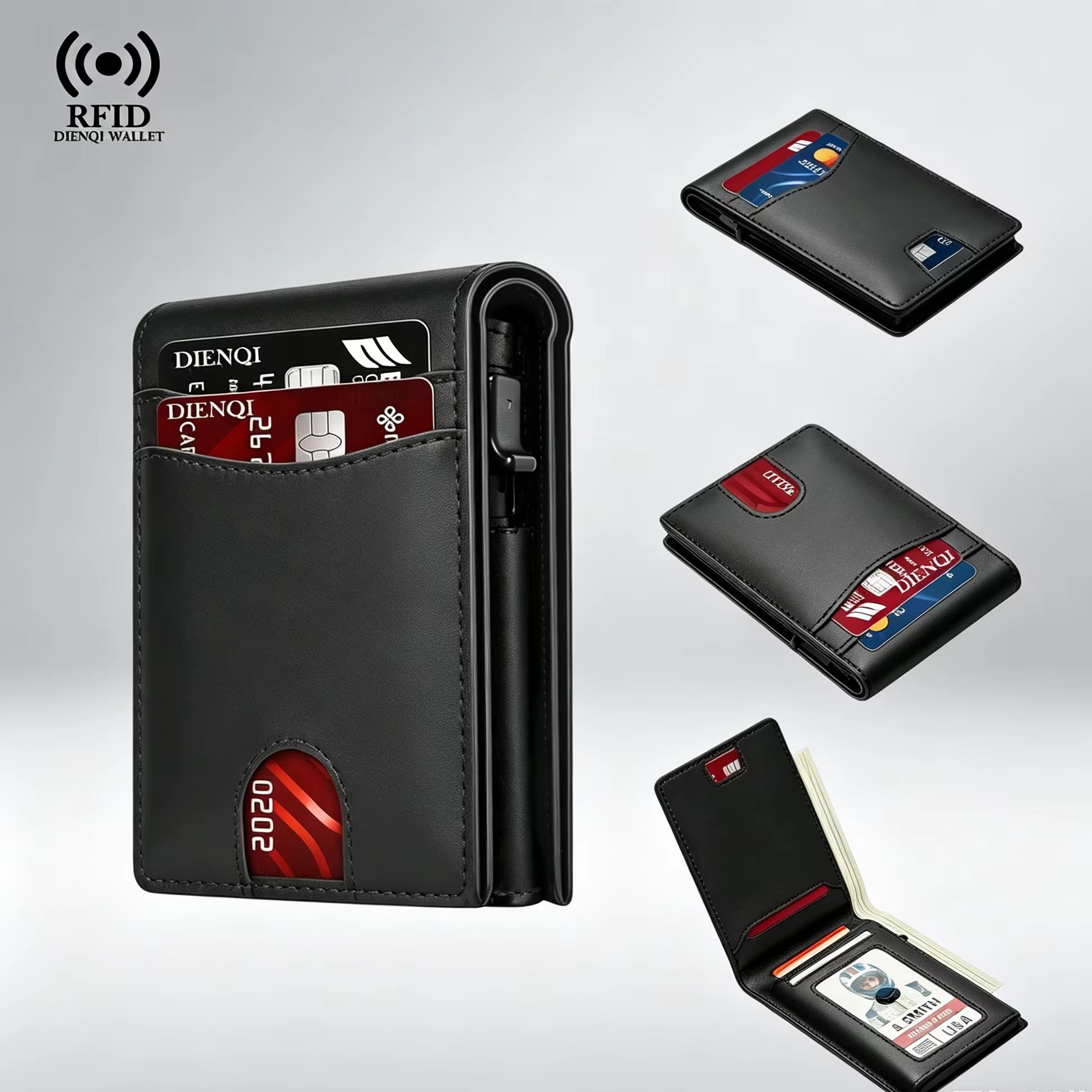 Travel Wallet Slim - Lüks Marka İş Kredi Kartı Tutucu
