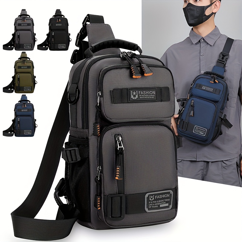 Travel Accessories Bike - Erkek Göğüs Çantası Çok Fonksiyonlu Molle