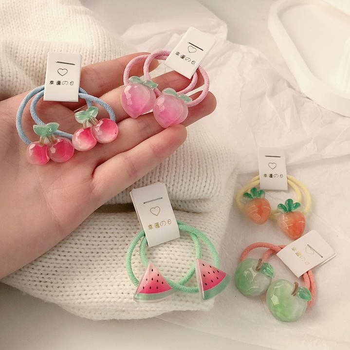 Travel Accessories Kids - Çocuklar için Havuç Tokaları 5 Çift