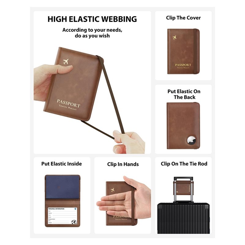 ABRT-Passport Holder, Airtag i - Travel Wallet Slim incelemesi ve fiyatı