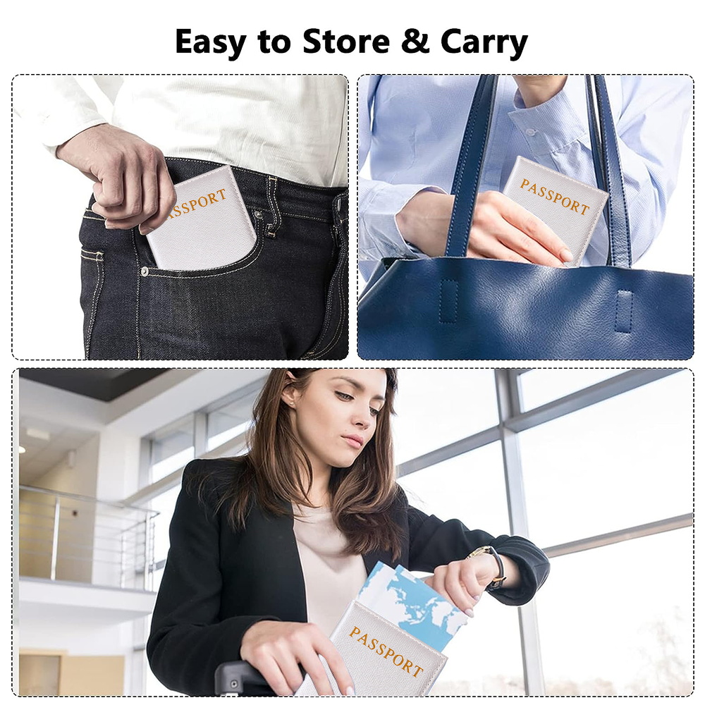 Pasaport Kapakları PU Deri Kar - Travel Wallet Slim incelemesi ve fiyatı