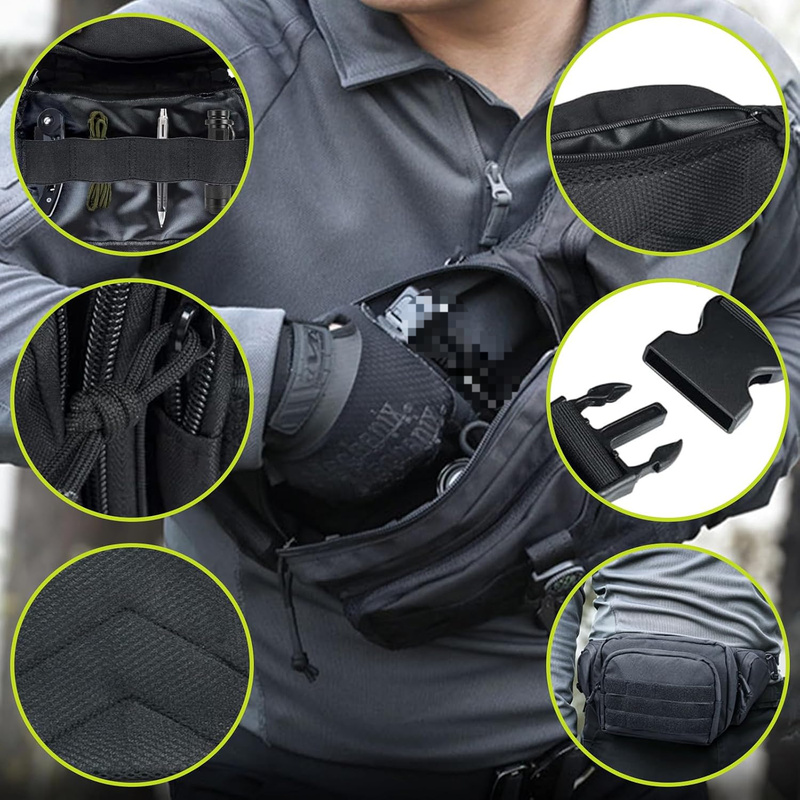 600D Oxford Çok Cepli Bel Çant - Travel Accessories Bike incelemesi ve fiyatı