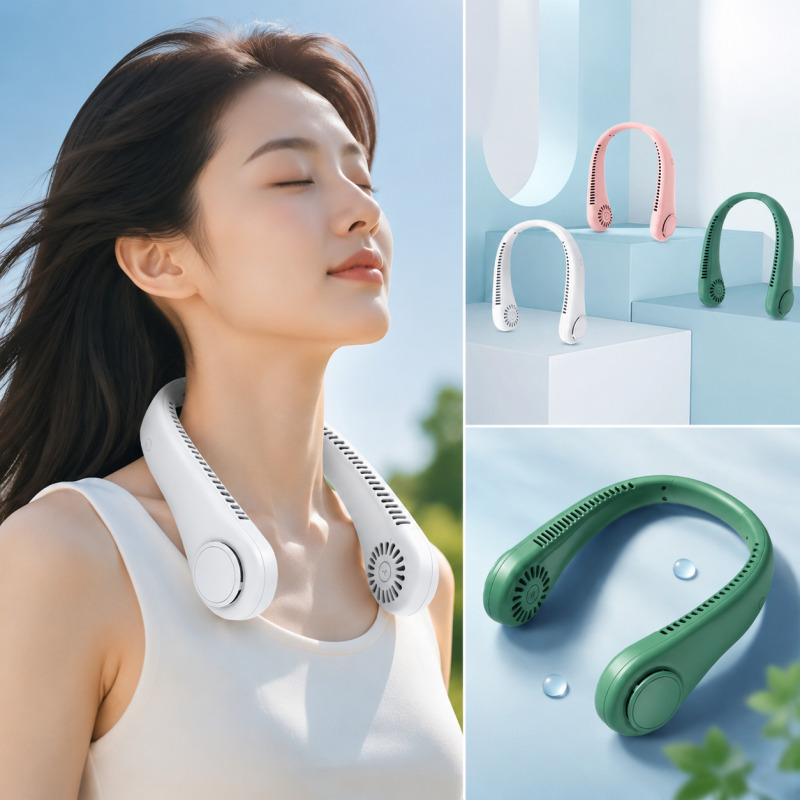 2026 Yeni Kanatsız Boyun Fanı  - Travel Accessories Electronics incelemesi ve fiyatı