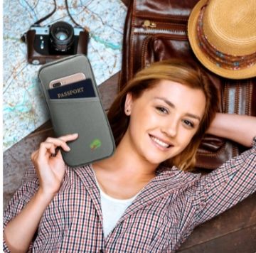 12 Bölmeli Seyahat Pasaport Cü - Travel Wallet Slim incelemesi ve fiyatı