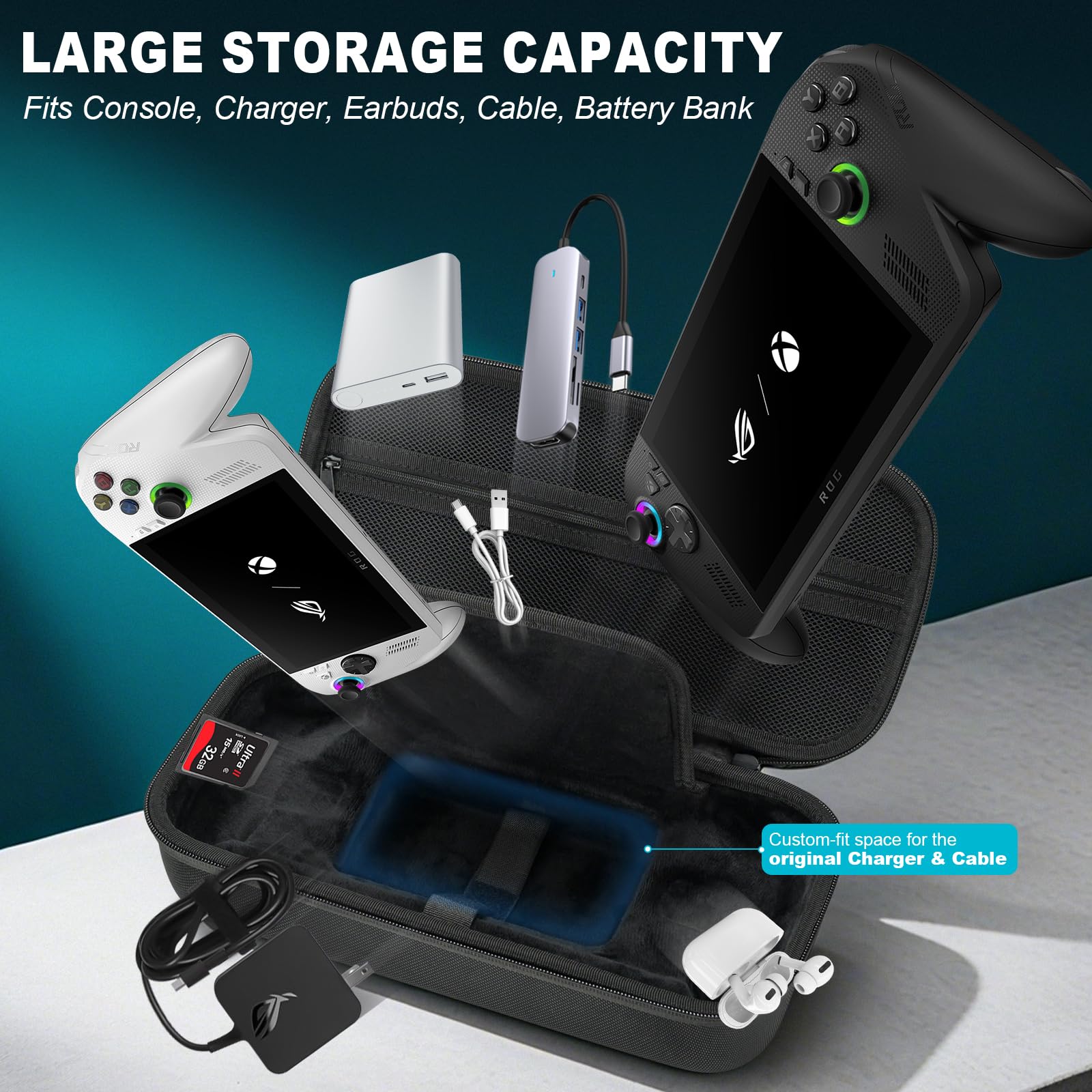 ASUS ROG XBOX ALLY X 2025 Elde - Xbox Travel Accessories incelemesi ve fiyatı