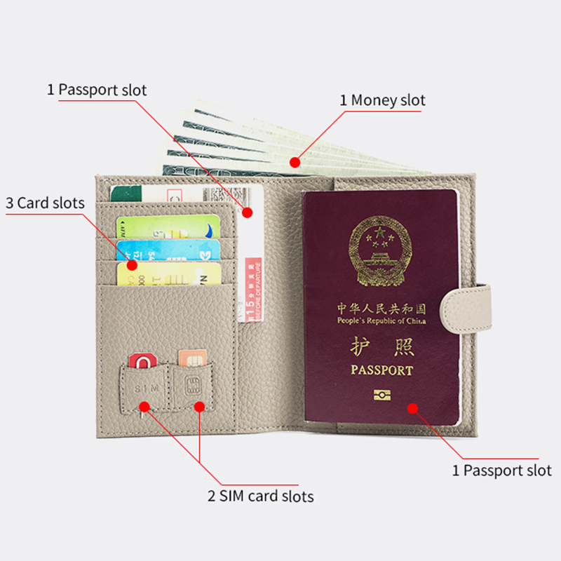 Hakiki inek deri pasaport tutu - Travel Wallet Slim incelemesi ve fiyatı