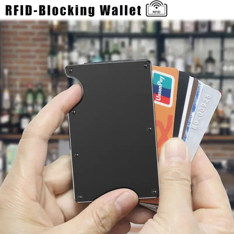 Yeni İnce Moda RFID Koruma Kar - Travel Wallet Slim incelemesi ve fiyatı